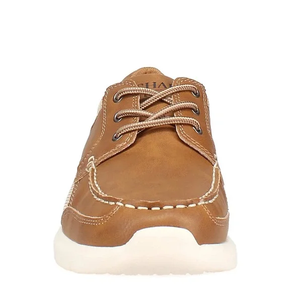 Chaps Mens Cognac Boat Shoes Mesh Panels Memory Foam Comfort Size 9.5 /#S26260 - Picture 2 of 6